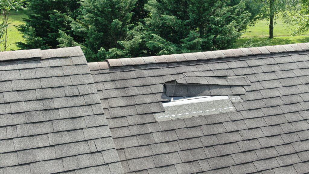 roof damage in Michigan