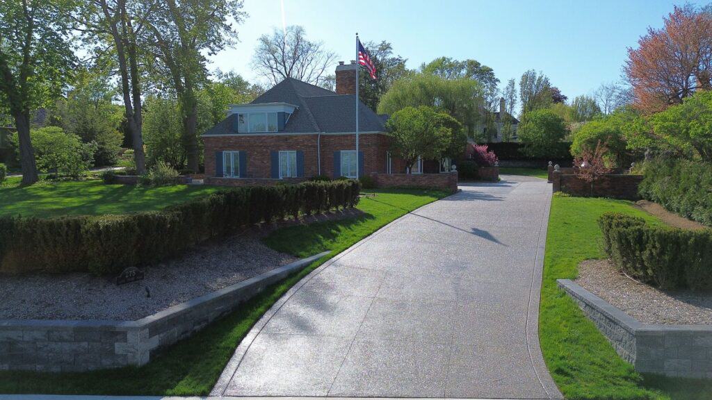 Exposed Aggregate Driveway