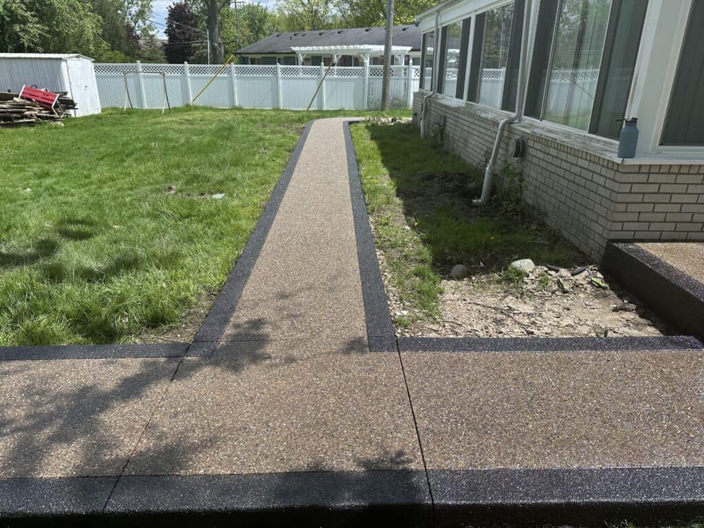 Exposed Aggregate Concrete Gallery - Rock Solid Exteriors