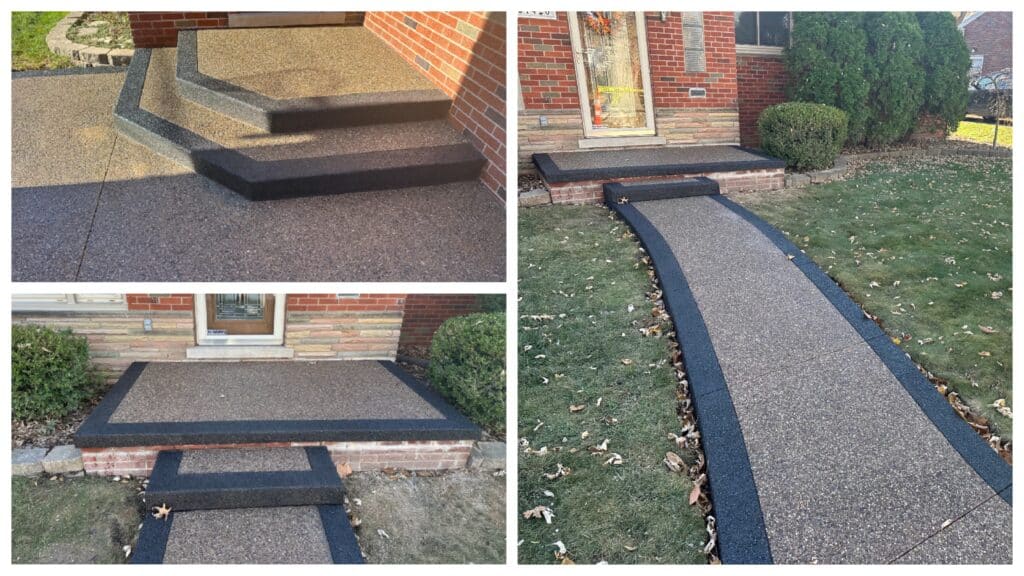 Exposed Aggregate Concrete Gallery - Rock Solid Exteriors