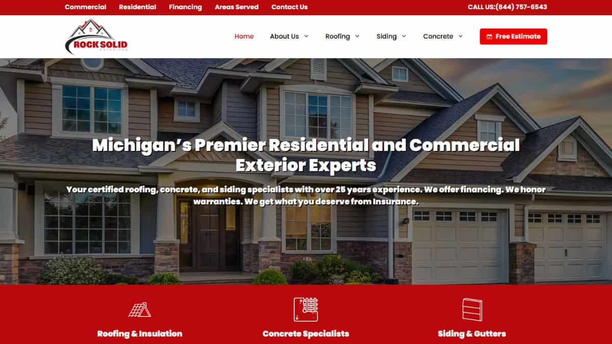 About Us - Rock Solid Exteriors