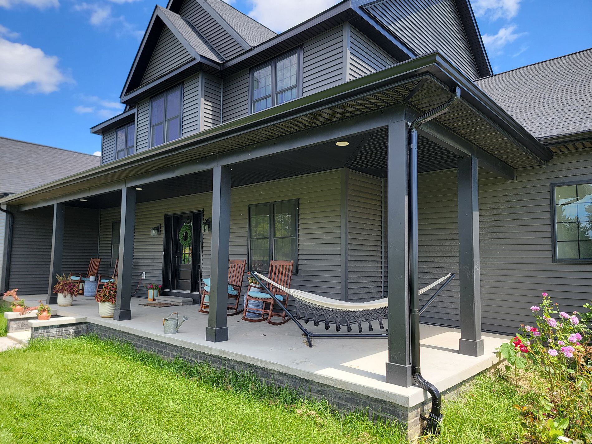 Siding replacement in Davison