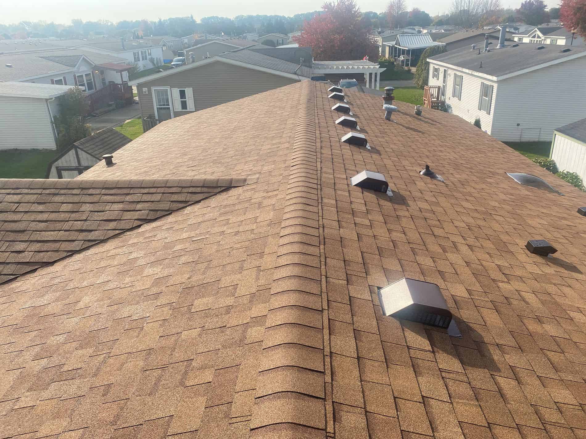 Another completed Rock Solid roof replacement in Clinton Township.